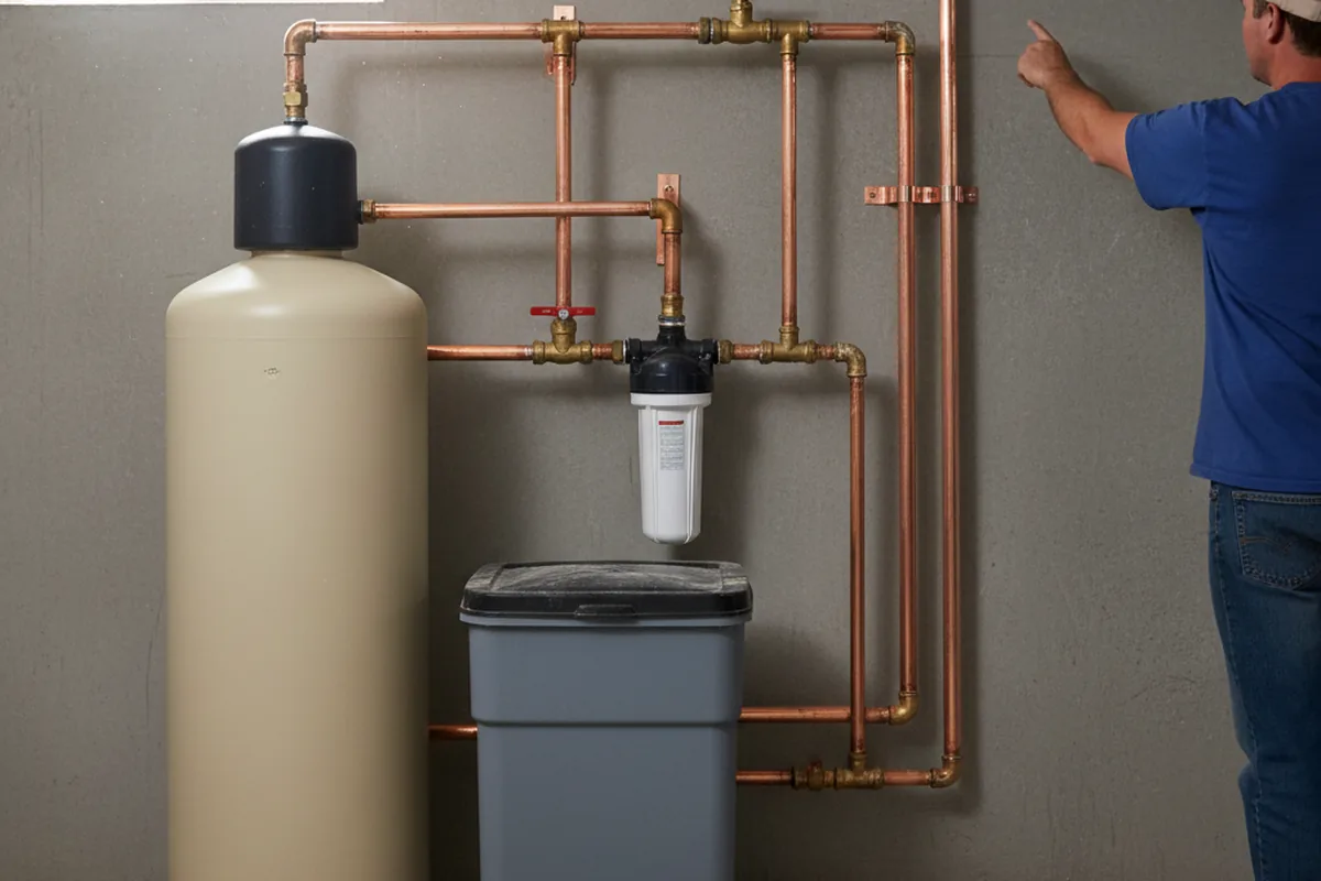 Whole-house water treatment system installed in Zarephath